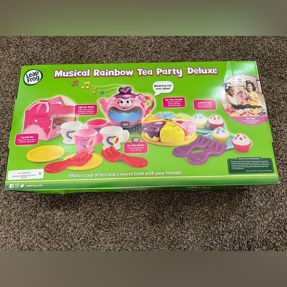 Toys New Leapfrog Musical Rainbow Tea Party Deluxe Tea Set Walmart Exclusive Poshmark